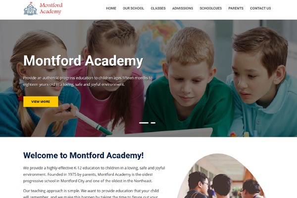 School Website Design